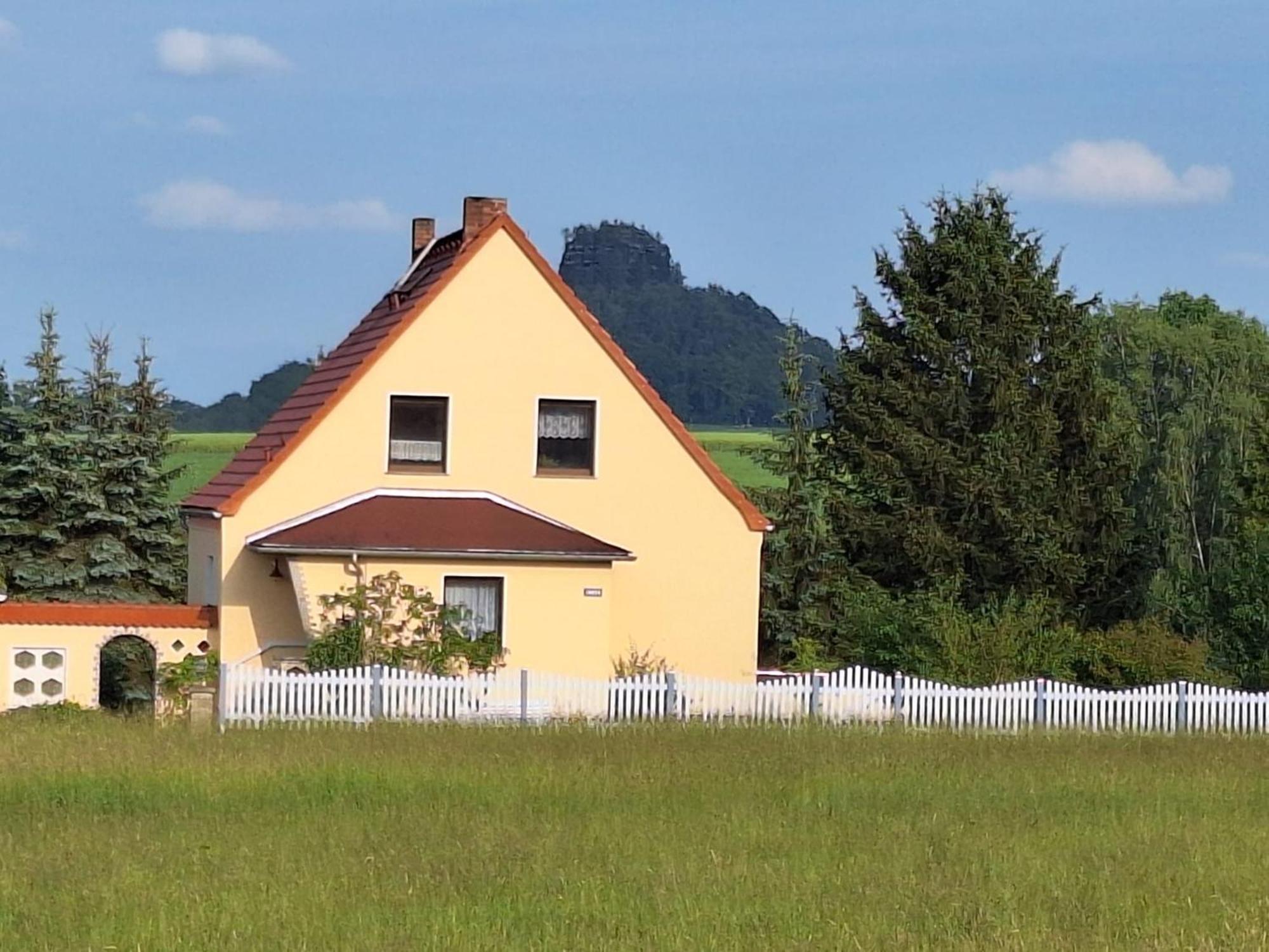 Ferienwohnung Blick Zum Zirkelstein Reinhardtsdorf-Schona Екстер'єр фото